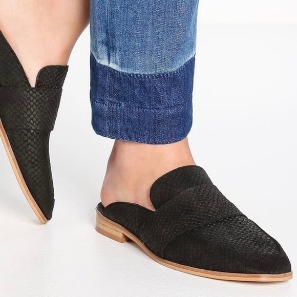 free people at ease loafer mule